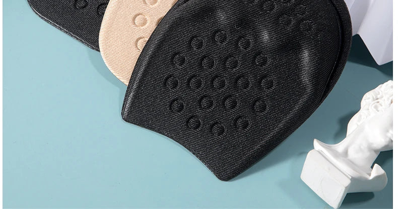 Half Insoles for Shoes Inserts Forefoot Pad Non-slip Sole Cushion Reduce Shoe Size Filler High Heels Pain Relief Foot Care Pads