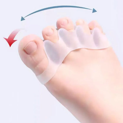 2PCS Séparateurs de orteils en Silicone - Correcteur d’Hallux Valgus et Dédoublage