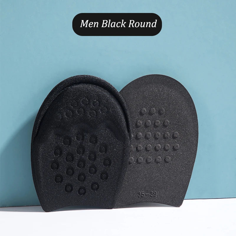 Half Insoles for Shoes Inserts Forefoot Pad Non-slip Sole Cushion Reduce Shoe Size Filler High Heels Pain Relief Foot Care Pads