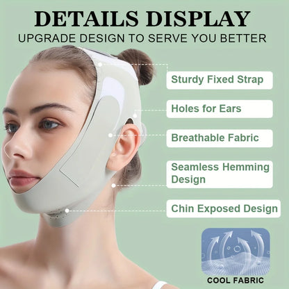 Reusable Face Slimming Bandage V Line Face Shaper Women Chin Cheek Lift Up Belt Facial Massage Strap Face Skin Care Beauty Tools