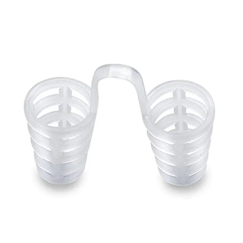 Dispositif Anti-Ronflement et Clip Nasal - 4pcs pour Respiration Facile et Amélioration du Sommeil