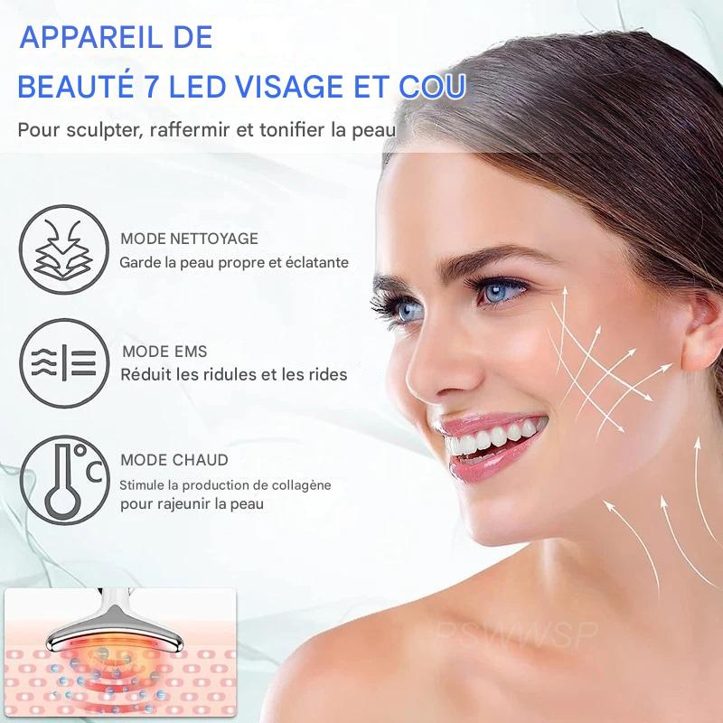 Appareil de Massage Visage et Cou - Lifting et Soin Anti-Âge