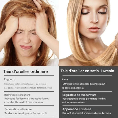 Taie d’Oreiller en Soie Naturelle de Mûrier - Douceur et Élégance