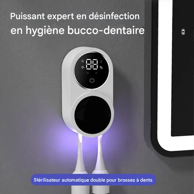 Mini Stérilisateur de Brosse à Dents UV Rechargeable – Compact et Portable