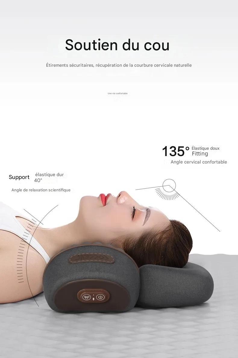 Hot Cervical Pillow Spine Sleeping Neck Massager Spine Non-traction Heating Compress Neck Masajeador Pillow Relaxation Treatment