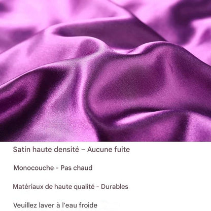 Bonnet de Nuit en Satin pour Femme – Confort et Soin des Cheveux