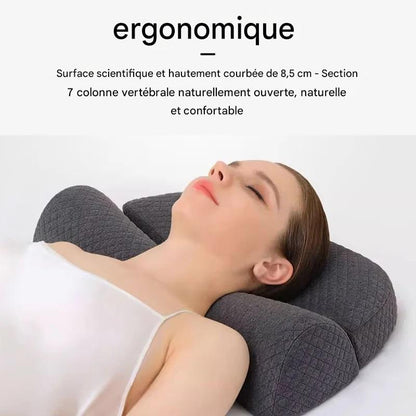 Oreiller Cervical en Mousse à Mémoire - Ergonomique et Orthopédique