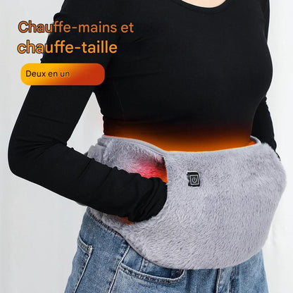 Ceinture Chauffante Électrique Graphène - 3 Niveaux de Chaleur pour Abdomen et Mains