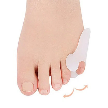 Correcteurs en Silicone pour Hallux Valgus – Séparateurs d’Orteils et Protection Anti-Oignon