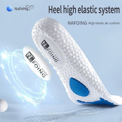 Sport Insoles for Shoes Sole Shock Absorption Deodorant Breathable Cushion Running Insoles For Feet Man Women Massage Care Pads