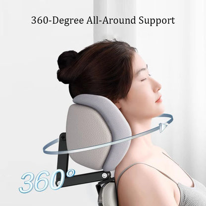 Upgraded Memory Foam Headrest Attachment For Office Chair Adjustable Height Angle Elastic Head Pillow Neck Support Rest Cushion