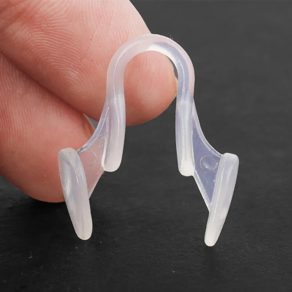 Clip Nasal en Silicone Anti-Ronflement - Aide Respiratoire et Amélioration du Sommeil