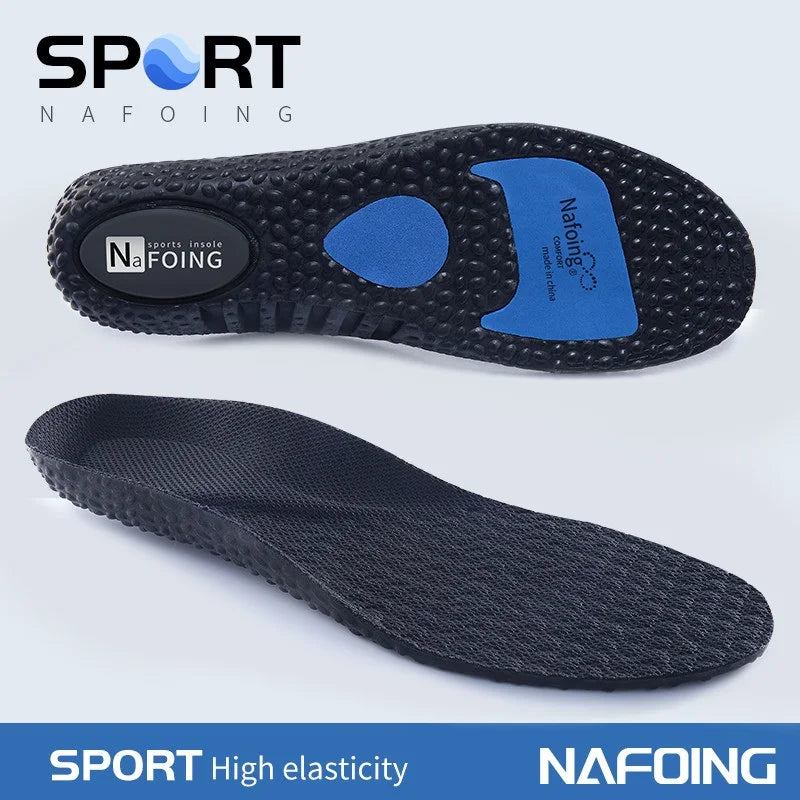 Sport Insoles for Shoes Sole Shock Absorption Deodorant Breathable Cushion Running Insoles For Feet Man Women Massage Care Pads