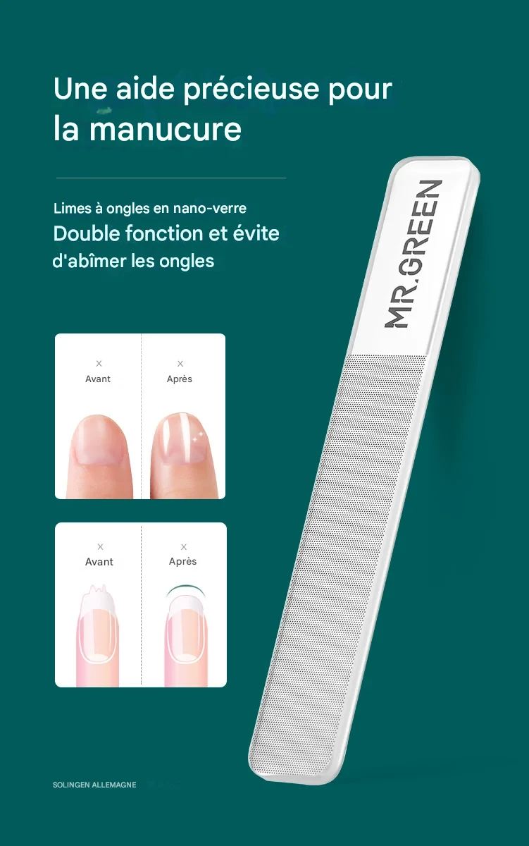 Coupe-ongles inox bionique anti-éclaboussures pour manucure précise – Image 11