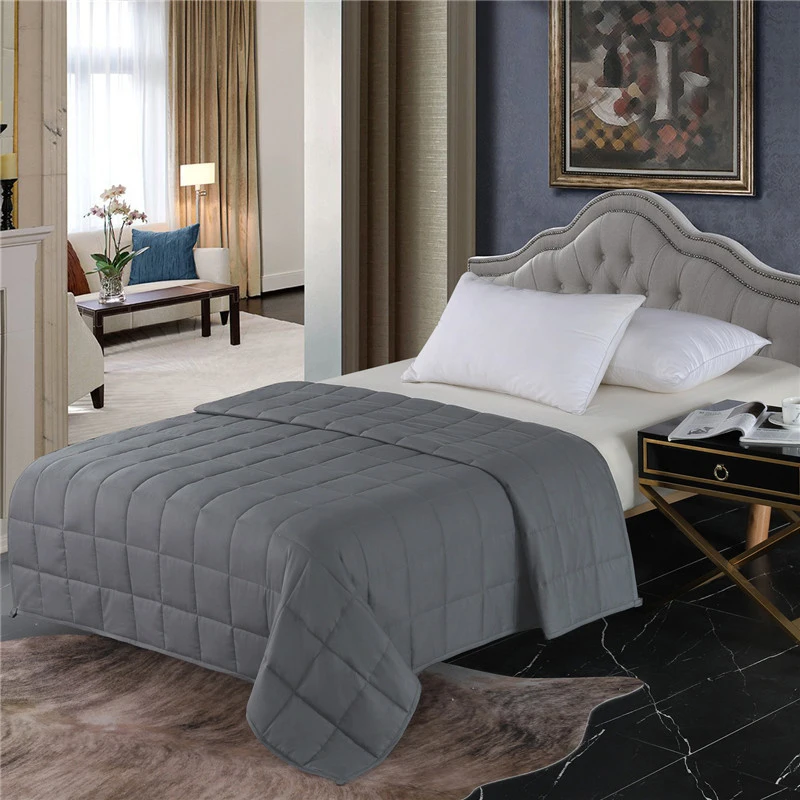 Couverture Lestée Matelassée Anti-Stress pour Sommeil Profond – Image 8