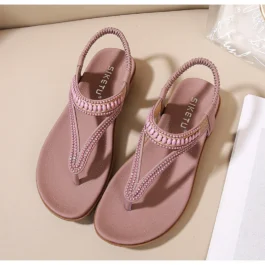 Sandales gladiateur femme vintage confort réglable couleurs estivales