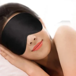 Masque de sommeil en soie naturelle, confort et obscurité optimale