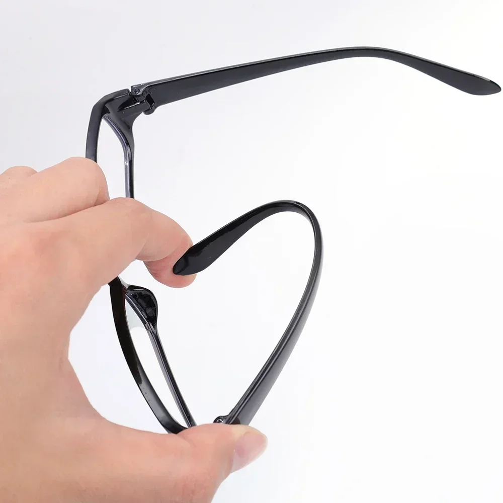 Lunettes lecture rétro petite monture carrée anti lumière bleue élégance – Image 10