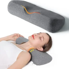 Oreiller mémoire de forme ergonomique pour soutien cervical optimal