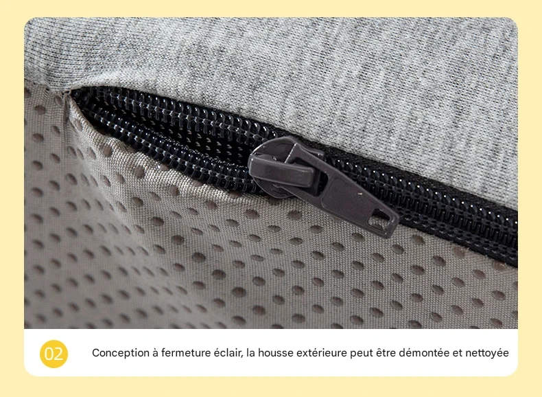 Oreiller ergonomique 60 x42 x23 cm soutien cou et posture optimale – Image 5