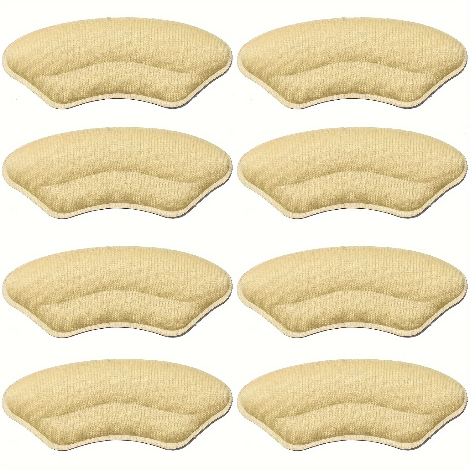 Coussinets de Talon Adhésifs Confort Anti-Frottements Beige/Noir – Image 6