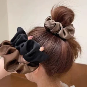 Bandeau rétro élastique uni maintien cheveux confortable quotidien