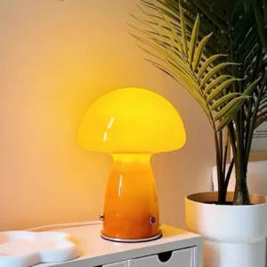 Lampe Champignon LED USB Ambiance Tricolore pour Camping & Intérieur