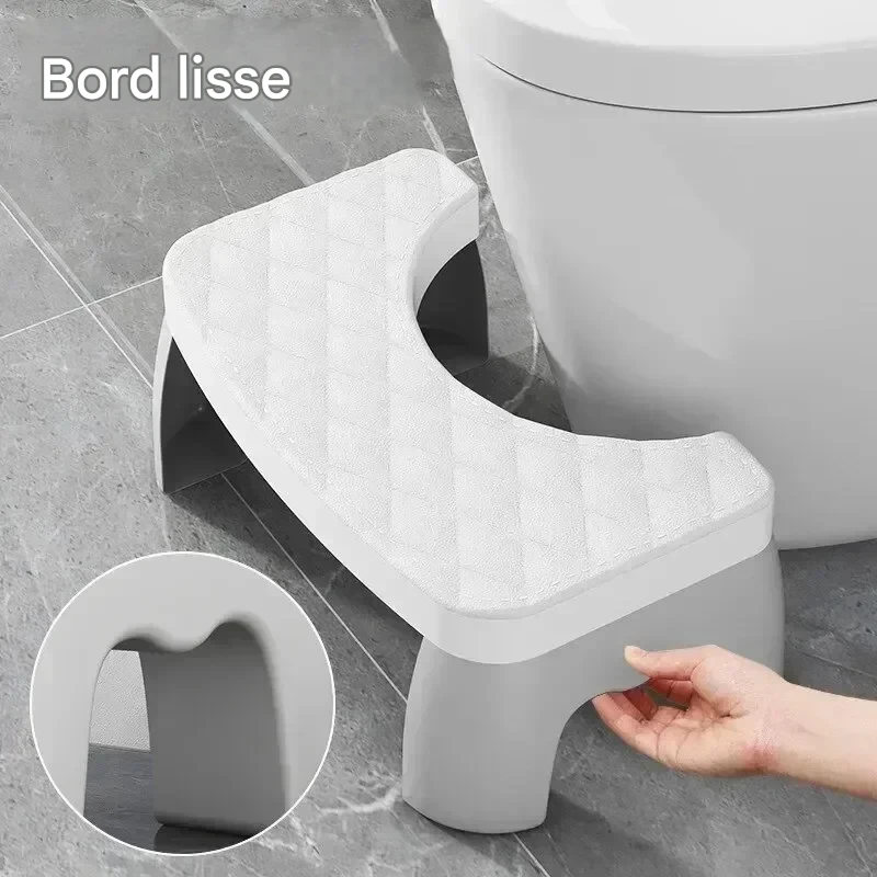 Tabouret toilette antidérapant ergonomique pour posture optimale – Image 14