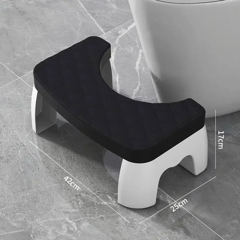 Tabouret toilette antidérapant ergonomique pour posture optimale – Image 4