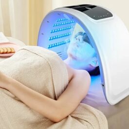 Masque LED 7 couleurs + vaporisateur SPA pour peau éclatante et jeune