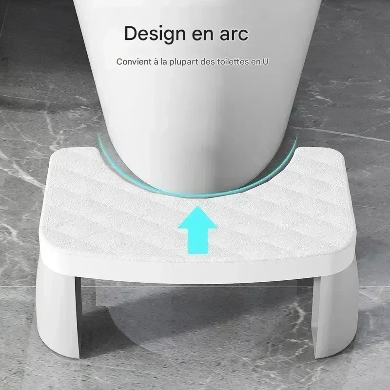 Tabouret toilette antidérapant ergonomique pour posture optimale – Image 13