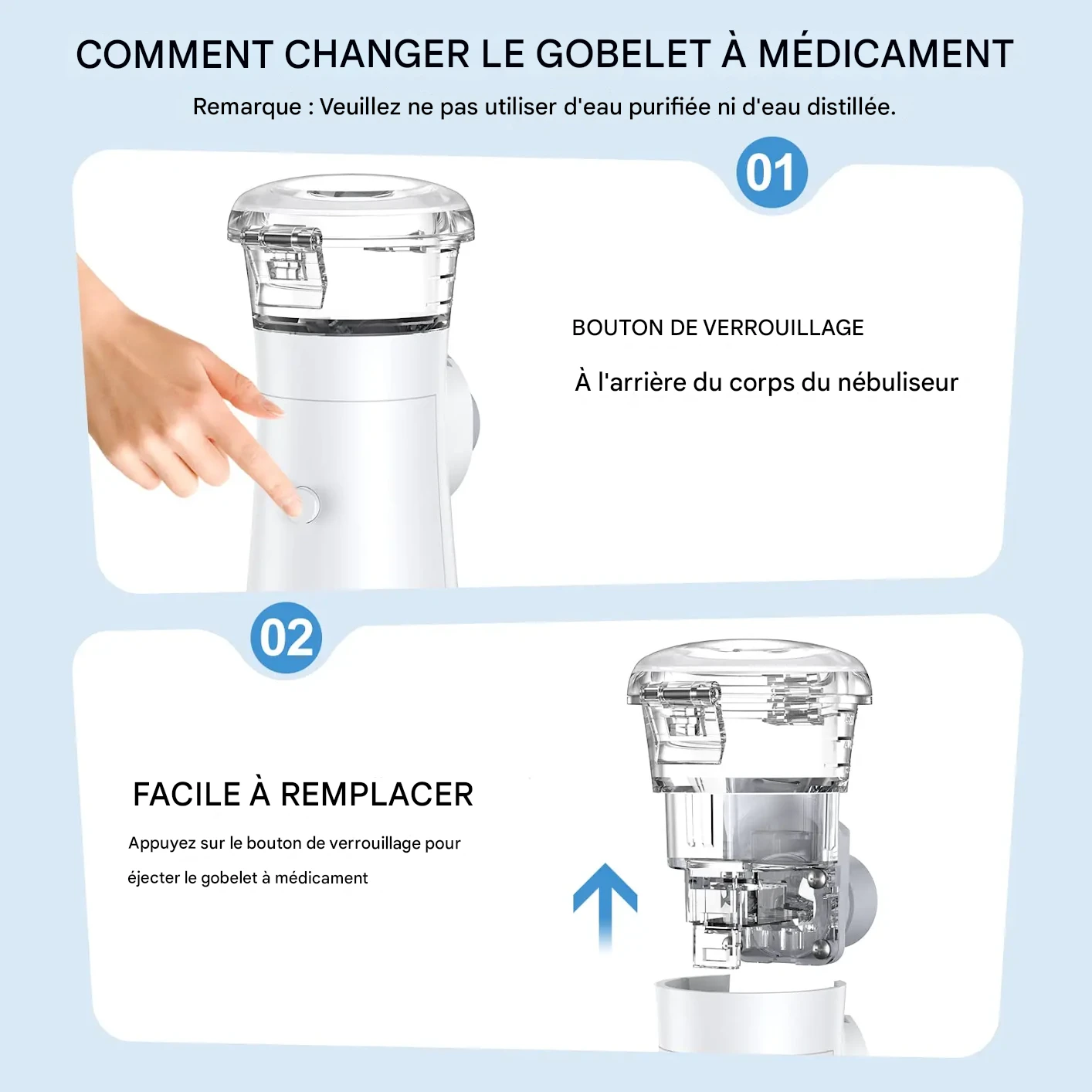 Nébuliseur Portable Familial avec Masques, Inhalation Efficace – Image 4