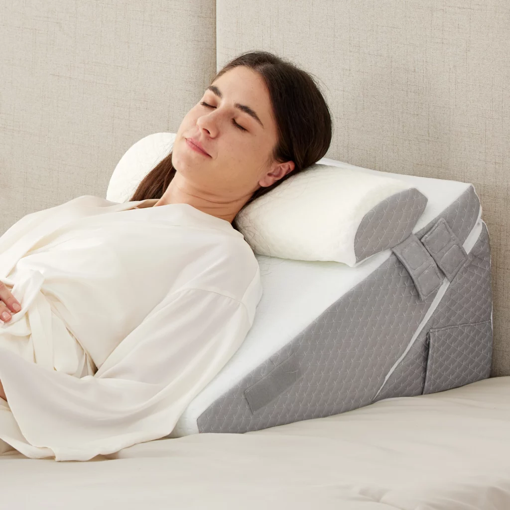 Ensemble 3 Coussins Coin Ergonomiques pour Position Surélevée