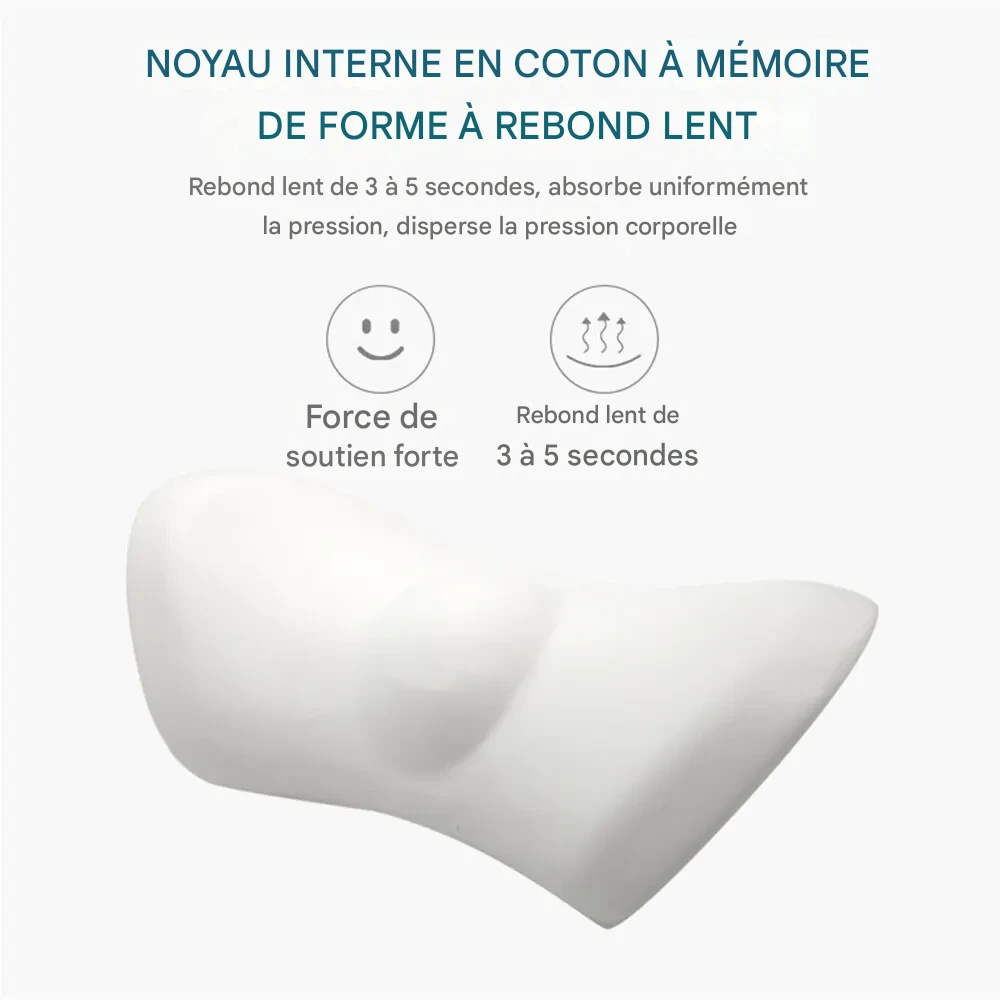 Coussin Lombaire Mémoire de Forme Respirant pour Soutien Postural Optimal – Image 21
