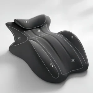 Coussin lombaire ergonomique mousse mémoire pour posture parfaite