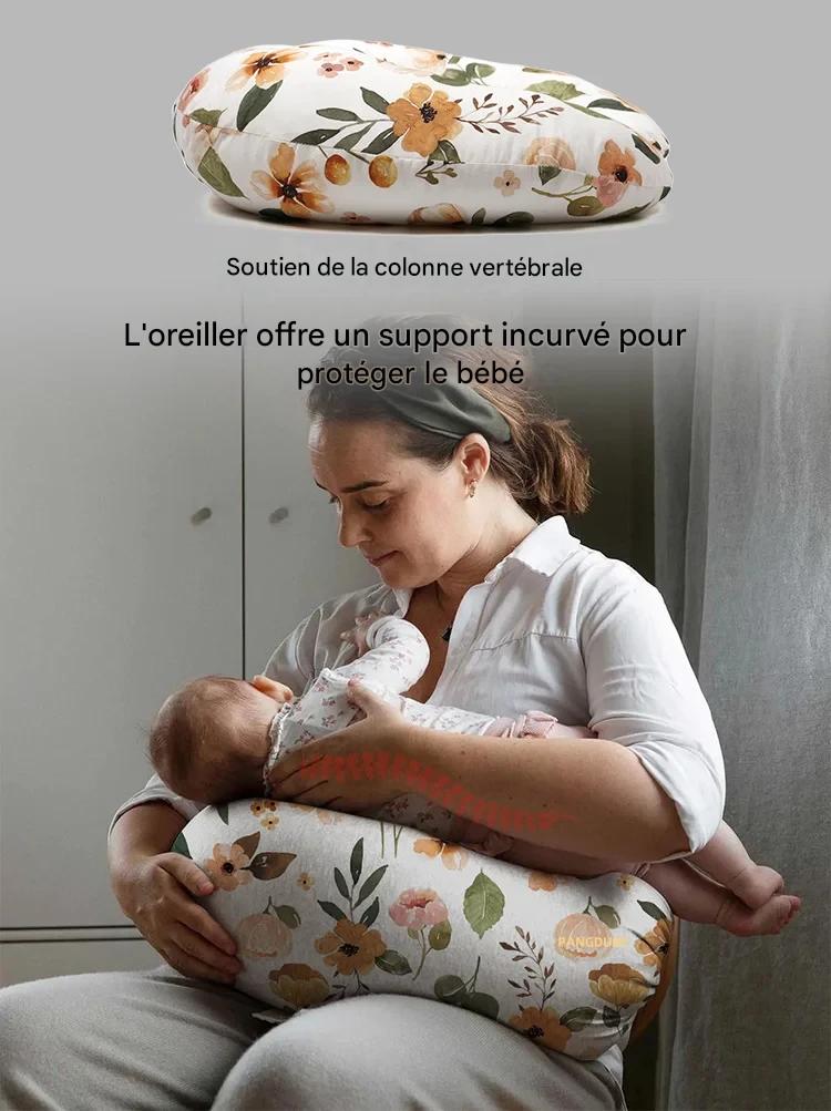 Coussin d’Allaitement Ergonomique U pour Confort Grossesse & Bébé – Image 5