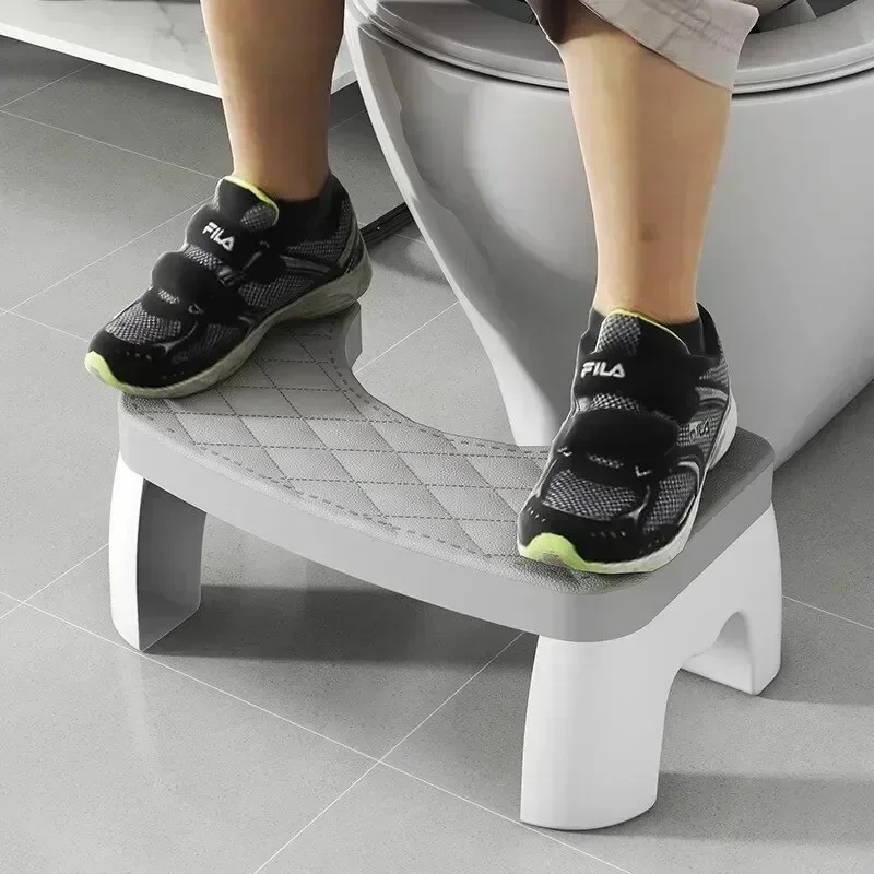 Tabouret toilette antidérapant ergonomique pour posture optimale – Image 2