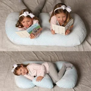 Coussin d’allaitement ergonomique doux pour confort grossesse et bébé