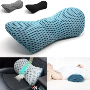 Coussin Lombaire Mémoire de Forme Respirant pour Soutien Postural Optimal