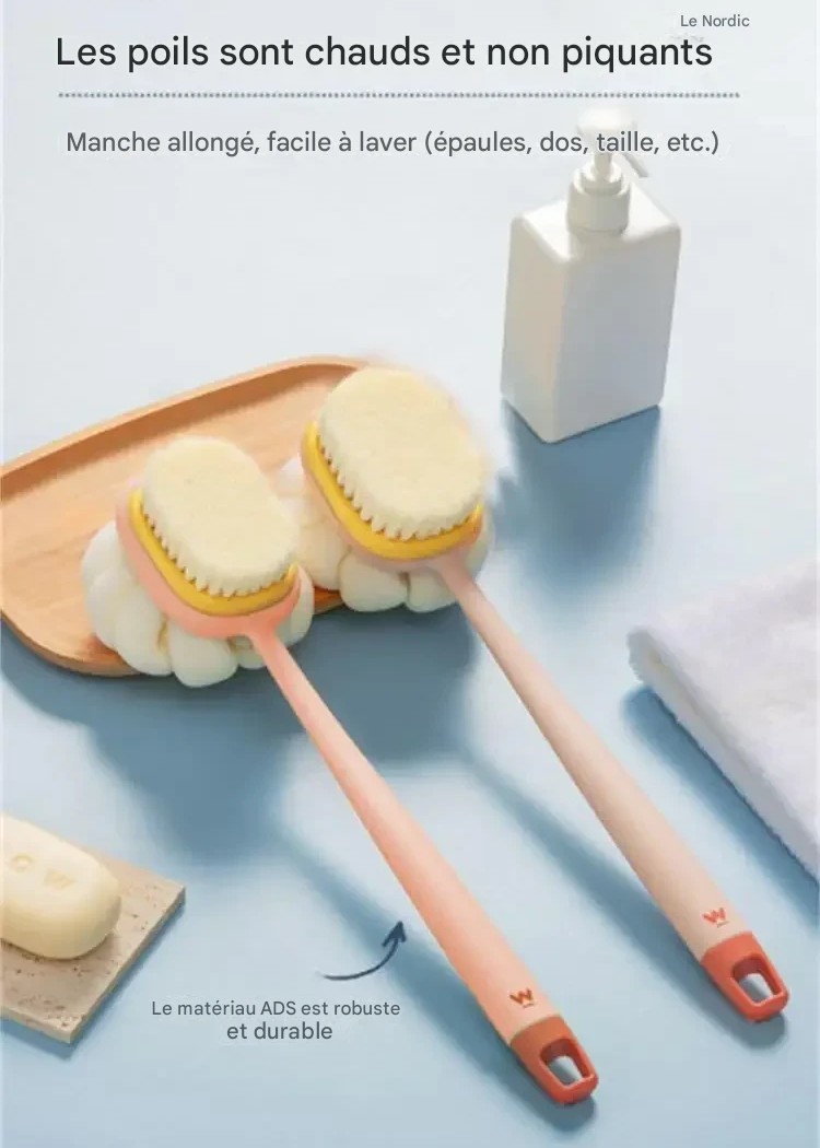 Brosse de Bain Ergonomique pour Dos - Exfoliation & Massage Doux – Image 8
