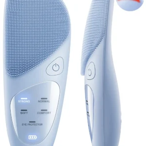Brosse Visage Sonique Étanche Rechargeable Nettoyage & Soin Doux