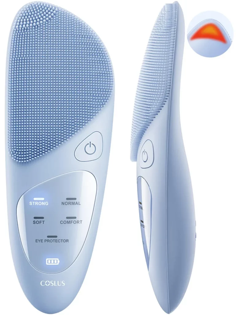 Brosse Visage Sonique Étanche Rechargeable Nettoyage & Soin Doux