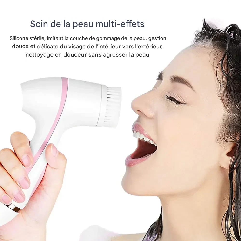 Brosse Nettoyante Ultrasonique 3-en-1 Peau Pure et Lumineuse – Image 11