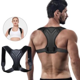Correcteur de posture ajustable pour dos, épaules et clavicule