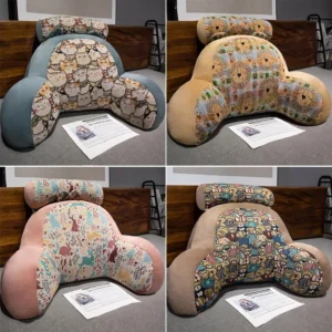 Coussin lombaire grand format 50 x35 cm soutien posture ergonomique