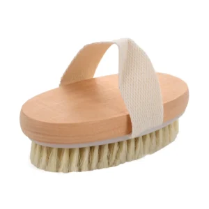 Brosse Corps Poils Naturels Massage & Exfoliation Douce Spa