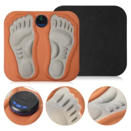 Tapis de Massage Pieds 3 D EMS Stimule Circulation & Détente