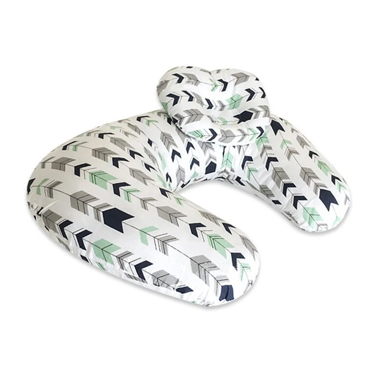 Coussin d’allaitement ergonomique en coton doux pour maman et bébé – Image 7