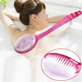 Brosse de Bain Long Manche Exfoliante pour Dos et Massage Corps