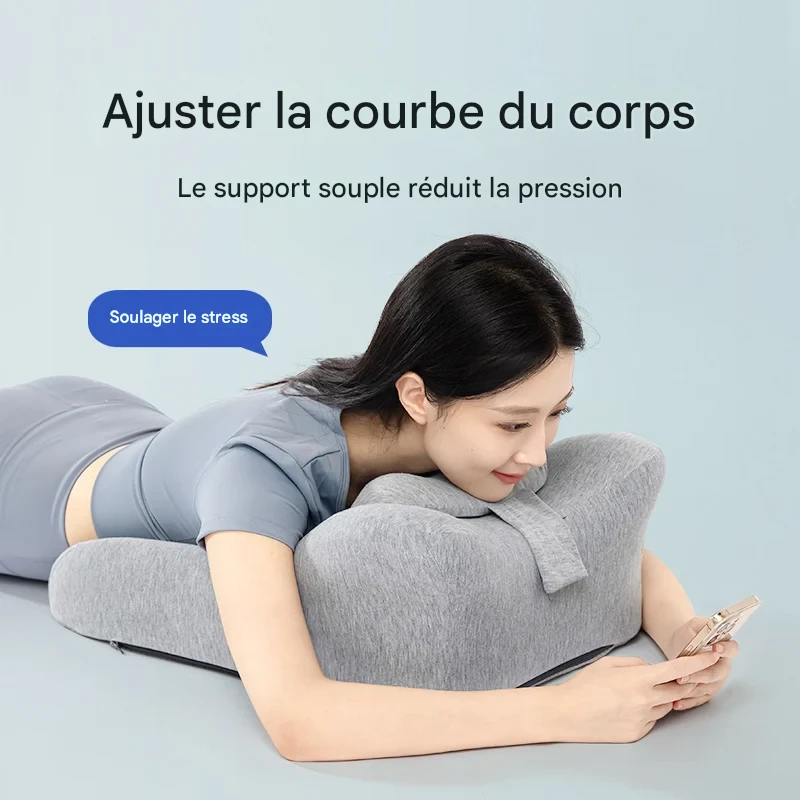 Oreiller ergonomique 60 x42 x23 cm soutien cou et posture optimale – Image 28